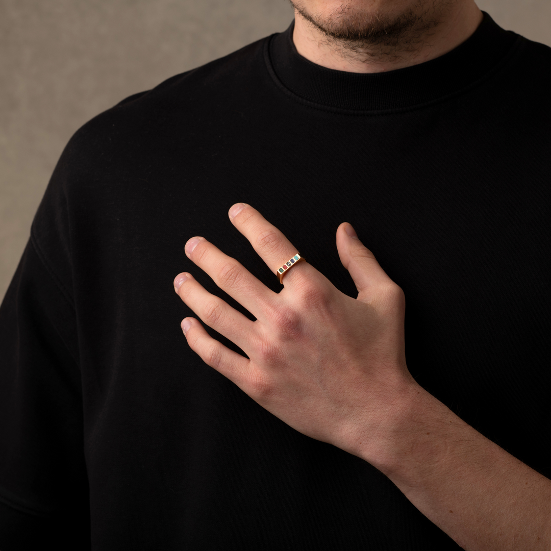 Gold Mayfair Signet Ring