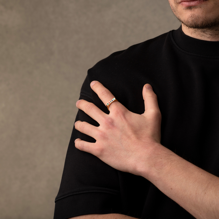 Gold Mayfair Signet Ring