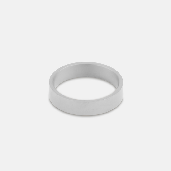 Silver Minimalistic Band Ring 5MM