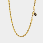 Gold Rope Chain Necklace 5mm