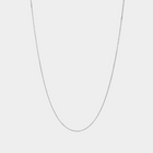 925 Italian Silver 1mm Curb Necklace