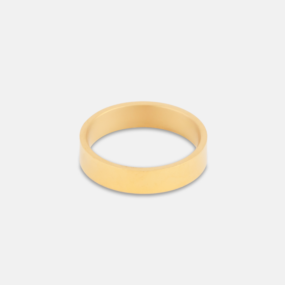 Gold Band Ring 5MM