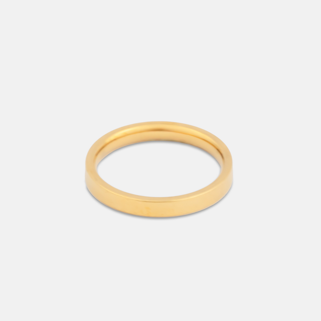 Gold Band Ring 3MM