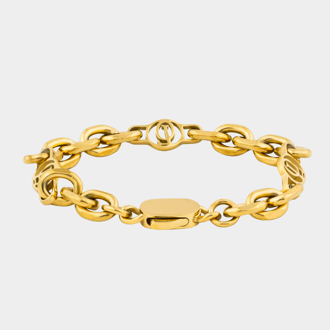 Outrage London Gold Link Bracelet