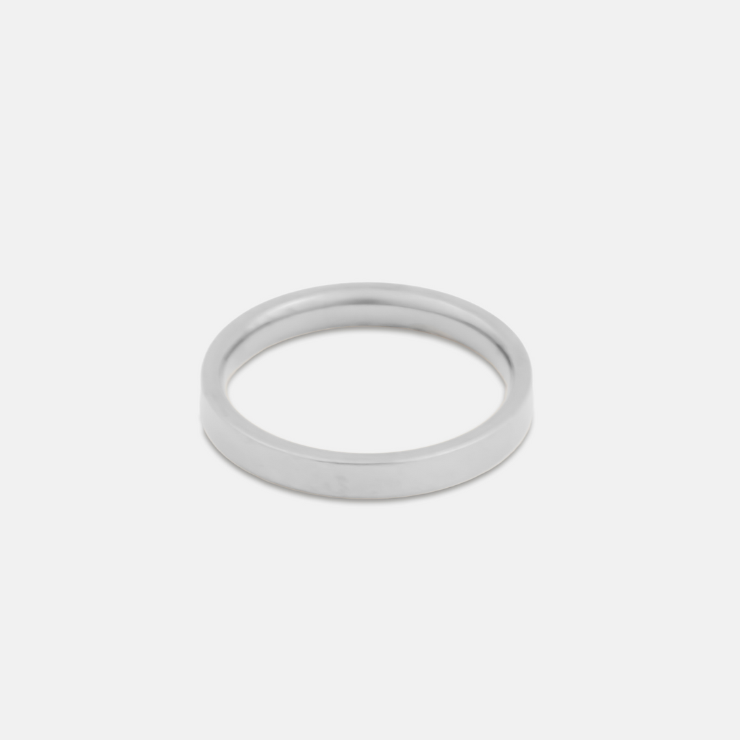 Silver Minimalistic Band Ring 3MM
