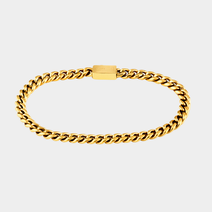 Gold Cuban Chain Bracelet 5MM