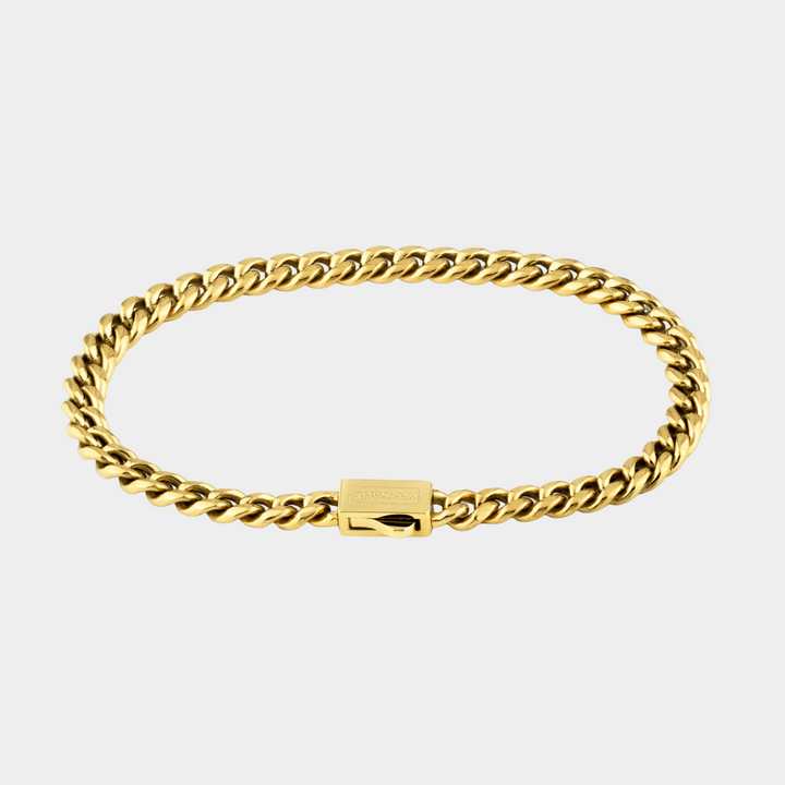Gold Cuban Chain Bracelet 5MM