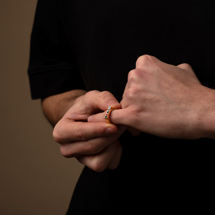 Gold Mayfair Signet Ring