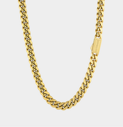 Gold Cuban Chain Necklace 10MM