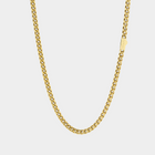 Gold Cuban Chain Necklace 5MM