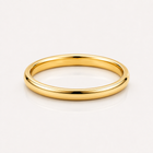 Gold Simple 2MM Band Ring