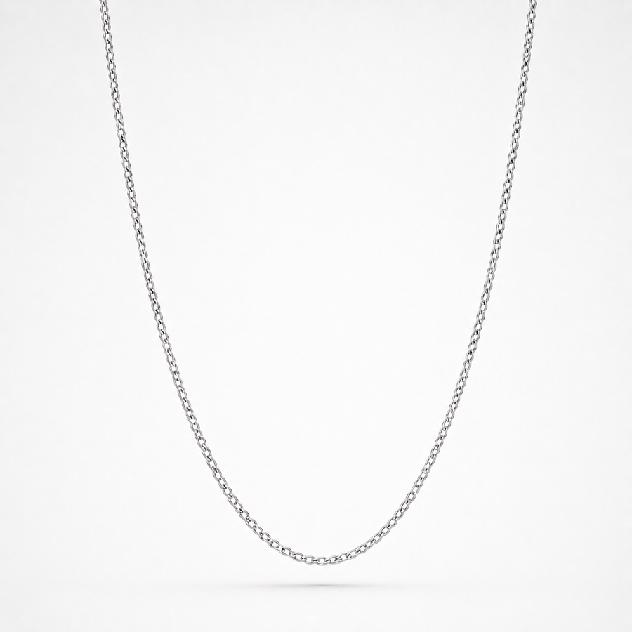 925 Italian Silver 1.8mm Cuban Necklace