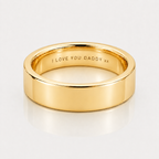 Gold Band Ring 5MM