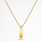 Gold Totem Pendant Necklace