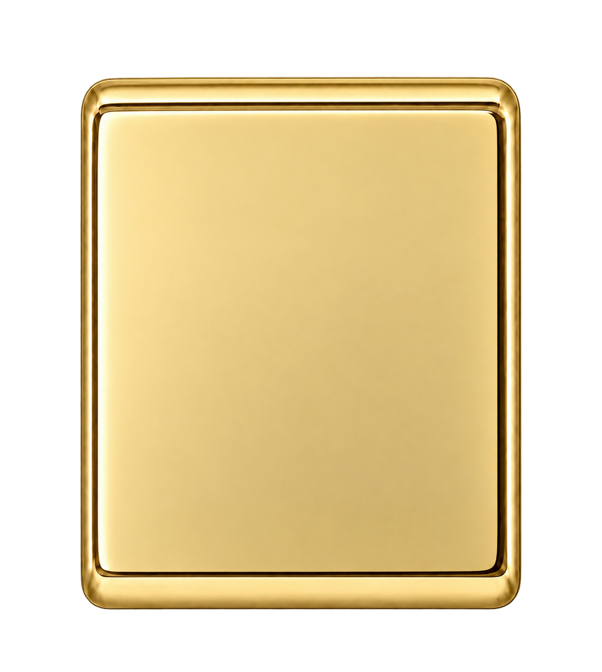 Gold Engravable Charm