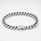 Silver Cuban Chain Bracelet 8MM