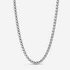 5mm Wheat Chain Necklace Silver