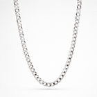 925 Italian Silver 5mm Curb Necklace