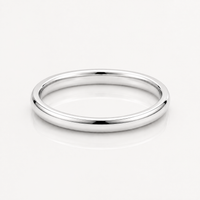 Silver Band Ring 2MM