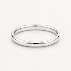 Silver Band Ring 2MM
