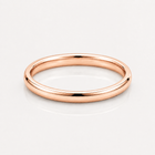 Rose Gold Band Ring 2MM