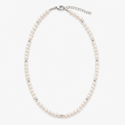 Silver Bead - Genuine Pearls Necklaces