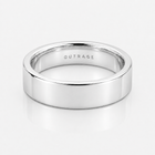 Silver Minimalistic Band Ring 5MM