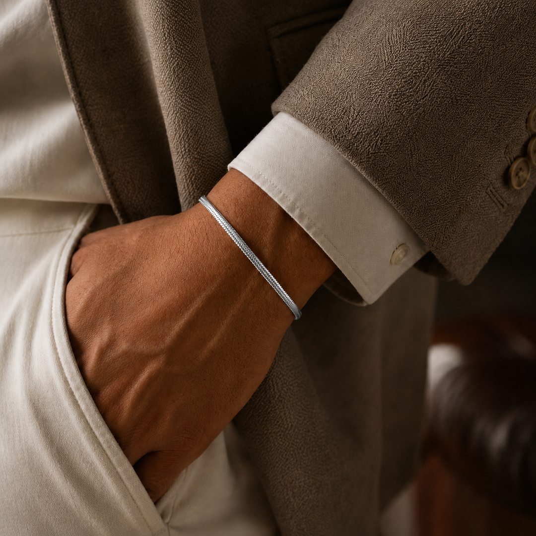 A close-up of a man&