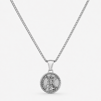 Silver St Michaels Pendant