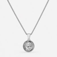 Silver St Mary Pendant