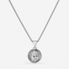 Silver St Mary Pendant