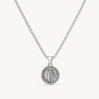 Silver Jesus Christ Necklace Pendant