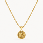 Gold Jesus Christ Necklace Pendant