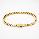 Gold Cuban Chain Bracelet 5MM