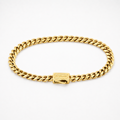 Gold Cuban Chain Bracelet 5MM