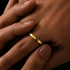 Gold Band Ring 3MM
