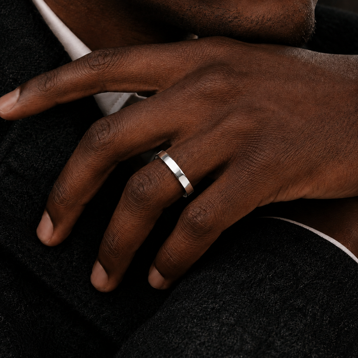 Silver Minimalistic Band Ring 3MM