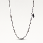 4mm Chain necklace in silver. Luxury mens chains