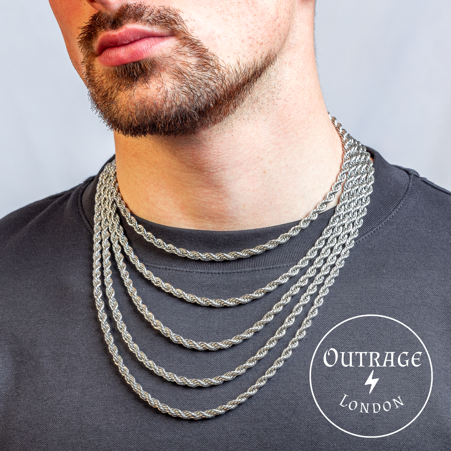 20 inch 4mm rope chain deals