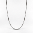Silver Box Chain Necklace -3mm