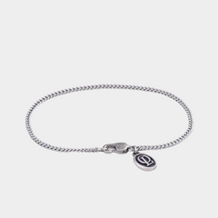 Silver Connell Chain Bracelet 2MM