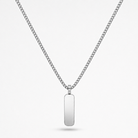 Silver Totem Pendant Necklace